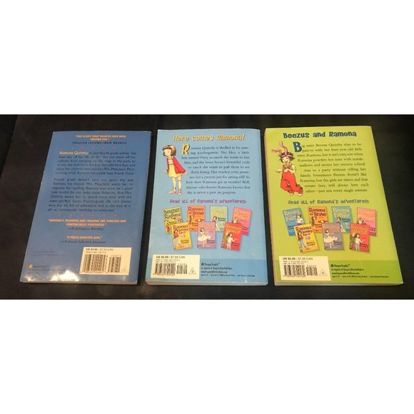 COLLECTION OF BEVERLY CLEARY'S RAMONA BOOKS - Beez - Picture 2 of 6